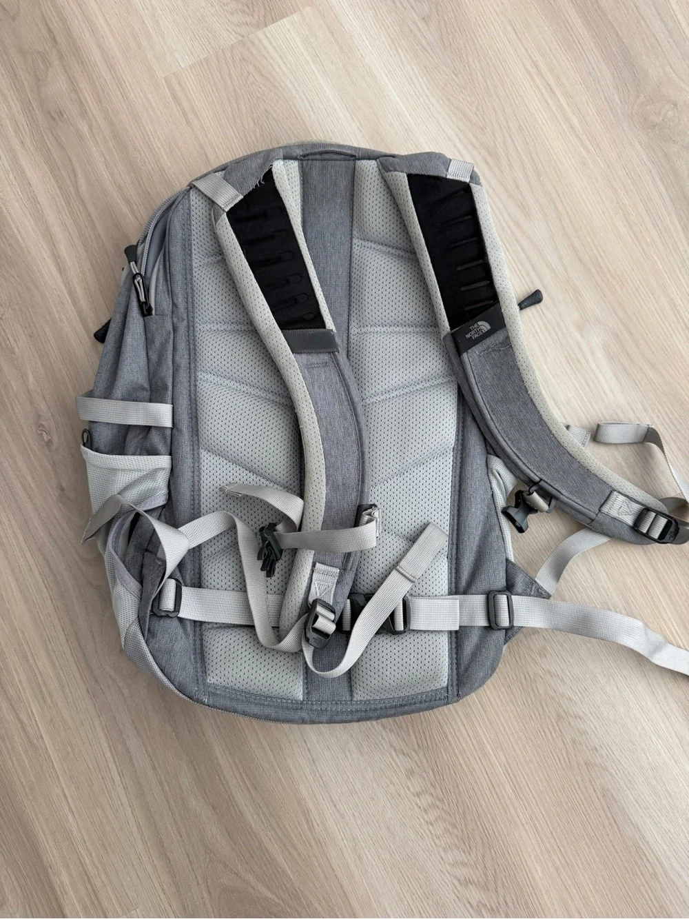 The North Face Grey Men's Daypack with External Bungee